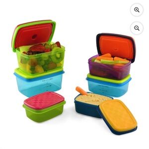 Fit & Fresh Stackable Snack Kids Containers